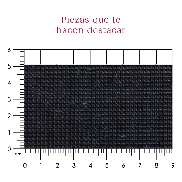 Lámina ultra 2.5x2.5 negra. P468HC