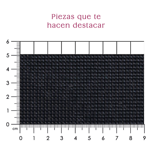 Lámina ultra 2.5x2.5 negra. P468HC