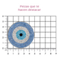 Parche ojo turco 50mm cristal 2mm P481HC