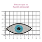 Parche ojo 70mm cristal 2mm P482HC