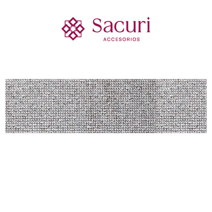 Lámina cristal 2mm 24x40 hematita (106*175) (P269HC) P498HC
