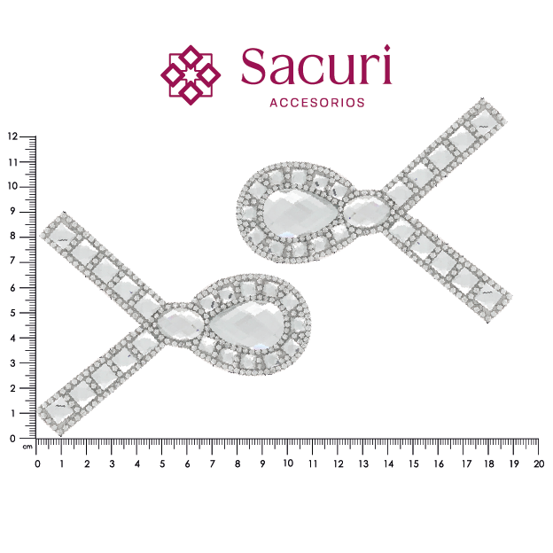 Suaje cristal 90x110 Cristal P52HC (Par)