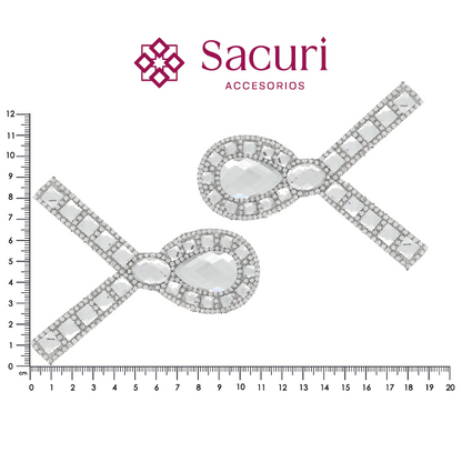 Suaje cristal 90x110 Cristal P52HC (Par)