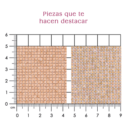 Hoja de cristal 2.2mm Light Peach (24X40cms) P64HC