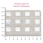 Hoja de cristal rectangulo 10x14 (24X40cms) P72HC