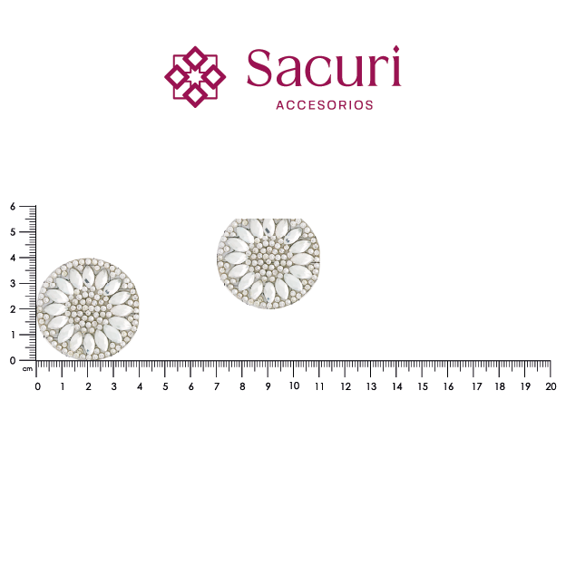 Suaje cristal redondo 41 mm (Par)  P84HC